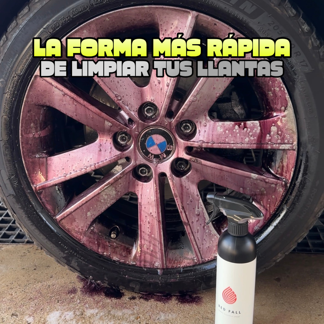 RED FALL 500ml – DESCONTAMINANTE FÉRRICO PARA LLANTAS