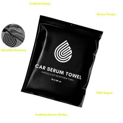 TOALLA CAR SERUM - 850GSM (90x70CM)